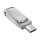 GRATISVERSAND | P-SDDDC4-512G-G46 | SanDisk Ultra Dual Drive Luxe - 512 GB - USB Type-A / USB Type-C - 3.2 Gen 1 (3.1 Gen 1) - 150 MB/s - Drehring - Edelstahl | HAN: SDDDC4-512G-G46 | Flash-Speicher | EAN: 619659179182