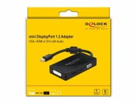 P-62073 | Delock 62073 - USB 2.0 Type-B - Schwarz - 3.5mm - DVI-I - HDMI - Mini DisplayPort - VGA - 1 Stück(e) | Herst. Nr. 62073 | Kabel / Adapter | EAN: 4043619620739 |Gratisversand | Versandkostenfrei in Österrreich