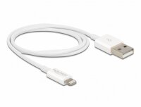 P-83000 | Delock 83000 - 1 m - USB A - USB 2.0 - Weiß | Herst. Nr. 83000 | Kabel / Adapter | EAN: 4043619830008 |Gratisversand | Versandkostenfrei in Österrreich