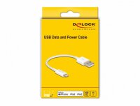 P-83001 | Delock 83001 - 0,15 m - USB A - Micro-USB B/Lightning/Apple 30-pin - USB 2.0 - Weiß | Herst. Nr. 83001 | Kabel / Adapter | EAN: 4043619830015 |Gratisversand | Versandkostenfrei in Österrreich