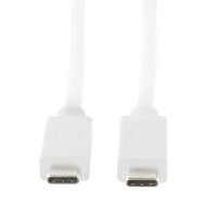 P-CU0131 | LogiLink CU0131 - 1 m - USB C - USB C - USB 3.2 Gen 2 (3.1 Gen 2) - 10000 Mbit/s - Weiß | Herst. Nr. CU0131 | Kabel / Adapter | EAN: 4052792050479 |Gratisversand | Versandkostenfrei in Österrreich