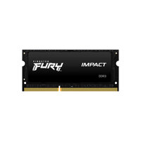 Kingston FURY Impact - 8 GB - 1 x 8 GB - DDR3L - 1866 MHz - 204-pin SO-DIMM - Schwarz