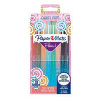P-2061395 | Paper Mate Flair Candy Pop - Medium - 16 Farben - Mehrfarben - Rundspitze - 1 mm - Mehrfarben | 2061395 | Büroartikel