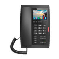 Fanvil Hoteltelefon H5W schwarz - VoIP-Telefon - SIP