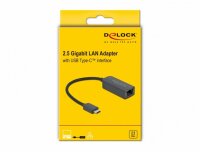 P-66645 | Delock 66645 - USB Type-C - LAN RJ45 - 0,16 m -...