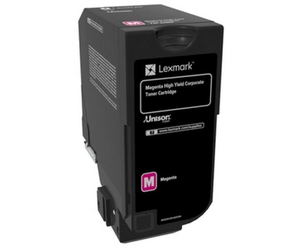 Y-74C2HME | Lexmark Hohe Ergiebigkeit - Magenta - Original | 74C2HME | Verbrauchsmaterial