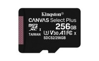 Y-SDCS2/256GB | Kingston Canvas Select Plus - 256 GB - MicroSDXC - Klasse 10 - UHS-I - 100 MB/s - 85 MB/s | SDCS2/256GB | Verbrauchsmaterial