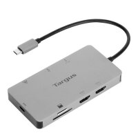 Y-DOCK423EU | Targus DOCK423EU - Kabelgebunden - USB 3.2 Gen 1 (3.1 Gen 1) Type-C - 100 W - Silber - MicroSD (TransFlash) - SD - China | DOCK423EU | PC Systeme
