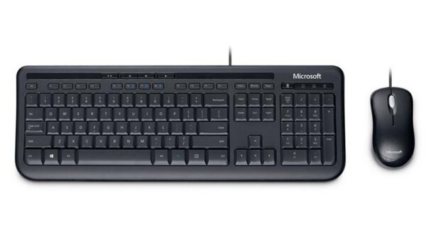 Y-3J2-00013 | Microsoft Wired Desktop 600 for Business - Tastatur-und-Maus-Set - USB | 3J2-00013 | PC Komponenten