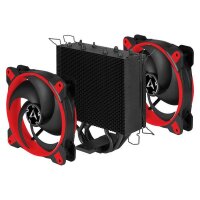 Y-ACFRE00060A | Arctic Freezer 34 eSports DUO (Rot) – Tower CPU Kühler mit BioniX P-Lüftern in Push-Pull-Konfiguration - Kühler - 12 cm - 200 RPM - 2100 RPM - 28 dB - 0,5 Sone | ACFRE00060A | Kühler |