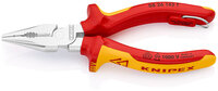 KNIPEX 08 26 145 T - Spitzzange - 8 mm - Rot/Gelb - 58 mm...