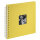 I-00007198 | Hama Spiral-Album Fine Art 28x24 cm 50 weiße Seiten Gelb | 00007198 | Büroartikel