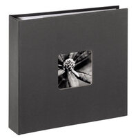 Hama Memo-Album Fine Art, für 160 Fotos im Format 10x15 cm, Grau