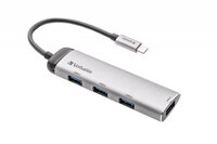 Verbatim USB-C Multiport-Hub 4-Port USB 3.2 Gen 1 - USB...