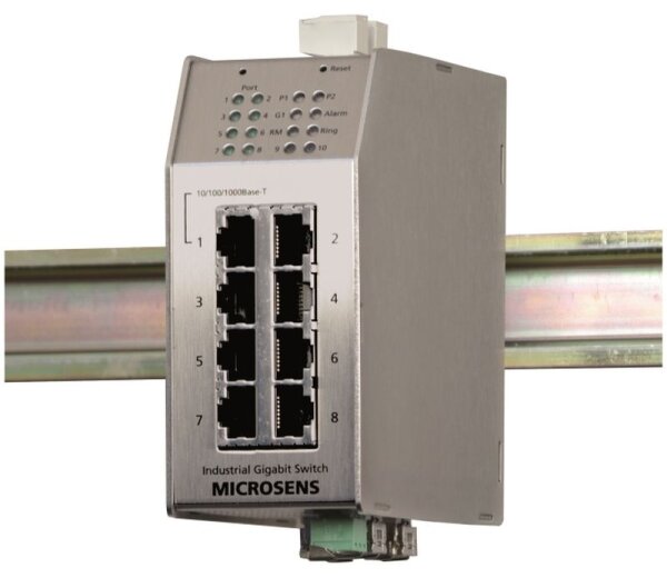 L-MS650869M-V2 | Microsens Profi Line industrial 10port Switch 1x Gigabit Dual 7x 10/100 3x SFP - Switch - Glasfaser (LWL) | MS650869M-V2 | Netzwerktechnik