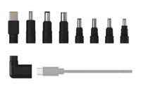 I-1700-0137 | Ansmann USB-C Laptop Adapter-Set inkl. 8...