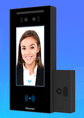 L-A05S+MD01 | Akuvox TFE A05S+MD01 IP Door SIP Intercom with face recognition+ Wrist temperature | A05S+MD01 | Telekommunikation