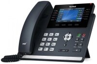 Yealink SIP-T46U - IP-Telefon - Grau - Kabelloses Mobilteil - 1000 Eintragungen - LCD - 10,9 cm (4.3 Zoll)