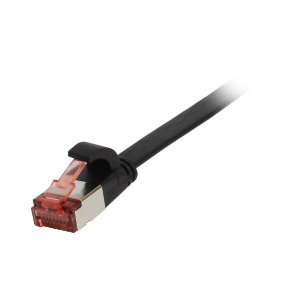 L-S217518 | Synergy 21 Patchkabel RJ45, CAT6 250Mhz, 7.5m schwarz, FTP(U/FTP), TPE(Superflex), Flach, Synergy 21, - Digital/Daten - Netzwerk | S217518 | Zubehör