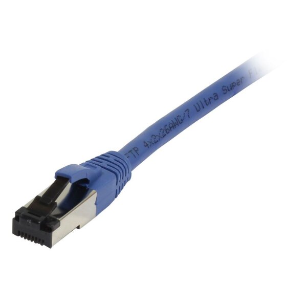 L-S217437 | Synergy 21 Patchkabel RJ45, CAT8.1 2000Mhz, 7.5m, blau, S-STP(S/FTP), TPE(Ultra SuperFlex), AWG26, Synergy 21 - Digital/Daten - Netzwerk | S217437 | Zubehör