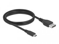 P-86040 | Delock 86040 - 1,5 m - USB Typ-C - DisplayPort - Männlich - Männlich - Gerade | 86040 | Zubehör