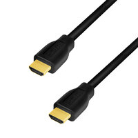 LogiLink HDMI-Kabel A/M zu A/M 4K/60 Hz CCS schwarz 3.0m - Kabel - Digital/Display/Video