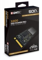 P-ECSSD500GX400 | EMTEC X400 - 500 GB - M.2 - 5200 MB/s | Herst. Nr. ECSSD500GX400 | SSDs | EAN: 3126170176448 |Gratisversand | Versandkostenfrei in Österrreich