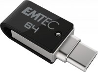 P-ECMMD64GT263C | EMTEC T260C - 64 GB - USB Type-A / USB...