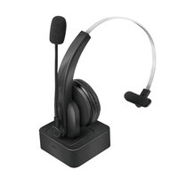 LogiLink Bluetooth Headset Mono m.headband & charging...