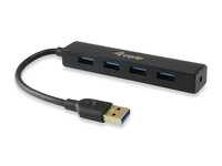 Equip 128953 - USB 3.2 Gen 1 (3.1 Gen 1) Type-A - USB 3.2 Gen 1 (3.1 Gen 1) Type-A - 5000 Mbit/s - Schwarz - Kunststoff - USB
