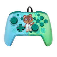 PDP Controller Faceoff Deluxe+Audio Animal Crossing Switch