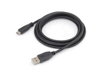 Equip USB Kabel 2.0 A -> C St/St 2.0m 480Mbps schwarz - Kabel - Digital/Daten