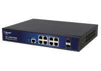 L-ALL-SG8610PM | ALLNET Switch smart managed 8 Port Gigabit 130W 8x PoE+ 2x SFP - Switch - Kupferdraht | ALL-SG8610PM | Netzwerktechnik