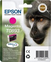 Y-C13T08934011 | Epson Monkey Singlepack Magenta T0893 DURABrite Ultra Ink - Tinte auf Pigmentbasis - 3,5 ml - 1 Stück(e) | C13T08934011 | Verbrauchsmaterial