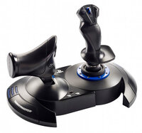 ThrustMaster T.Flight Hotas 4 - Joystick - PC - PlayStation 4 - Digital - Kabelgebunden - USB 2.0 - Schwarz - Blau