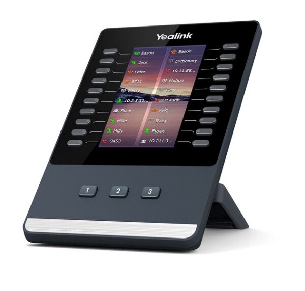 Yealink Tastenerweiterung EXP43 für T4X U Serie - VoIP-Telefon - SIP
