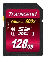 Transcend SDXC             128GB Class10 UHS-I 600x Ultimate