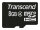 Transcend TS8GUSDC4 - 8 GB - MicroSDHC - Klasse 4 - Schwarz