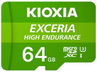 N-LMHE1G064GG2 | Kioxia Exceria High Endurance - 64 GB - MicroSDXC - Klasse 10 - UHS-I - 65 MB/s - 100 MB/s | LMHE1G064GG2 | Verbrauchsmaterial