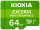 N-LMHE1G064GG2 | Kioxia Exceria High Endurance - 64 GB - MicroSDXC - Klasse 10 - UHS-I - 65 MB/s - 100 MB/s | LMHE1G064GG2 | Verbrauchsmaterial