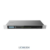 L-UCM6304 | Grandstream UCM6304 - IP Centrex (gehostete/virtuelle IP) - 2000 Benutzer - Gigabit Ethernet - 100 - 240 V - 50/60 Hz - 12 V | UCM6304 | Telekommunikation
