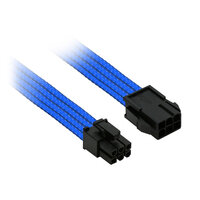 P-NX6PV3EB | Nanoxia NX6PV3EB - 0,3 m - PCI-E (6-pin) - PCI-E (6-pin) - Gerade - Gerade - Blau | NX6PV3EB | Zubehör