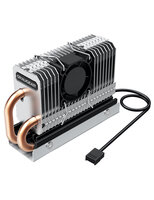 GrauGear Kühlkoerper SSD M.2 2280 mit PWM Lüfter retail - HDD-Kühler