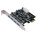 P-LCS-6380-4 | Longshine LCS-6380-4 - PCIe - USB 3.2 Gen 1 (3.1 Gen 1) - PCIe 2.0 - 5 Gbit/s | LCS-6380-4 | PC Komponenten