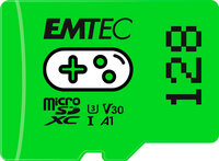 P-ECMSDM128GXCU3G | EMTEC microSD 128GB 100/95 Gaming gn ETC| mSD UHSI U3 V30 A1 | ECMSDM128GXCU3G | Verbrauchsmaterial