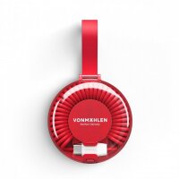 Vonm&auml;hlen All-in-One Charging Cable Allroundo C Red