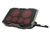 Conceptronic 6-Fan Cooling Pad 17.0 Ergonomisch Gaming