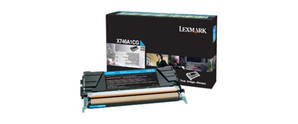 Y-X746A1CG | Lexmark X746A1CG - 7000 Seiten - Cyan - 1 Stück(e) | X746A1CG | Verbrauchsmaterial