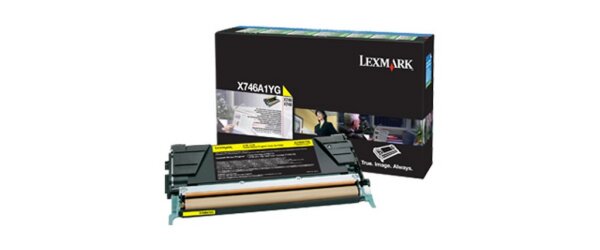 Y-X746A1YG | Lexmark X746A1YG - 7000 Seiten - Gelb - 1 Stück(e) | X746A1YG | Verbrauchsmaterial