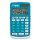 I-5811060 | TI TI-106 II - Desktop - Einfacher Taschenrechner - 28 Ziffern - 2 Zeilen - Batterie/Solar - Türkis - Weiß | 5811060 | Büroartikel